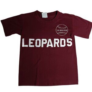 SMALL 6-8 VintAGE 1980'S Boys Tee SINGLE STITCH S.A. BOYS CLUB BASEBALL